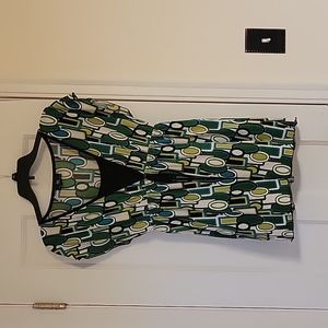 M Juniors IZ Byer California printed top